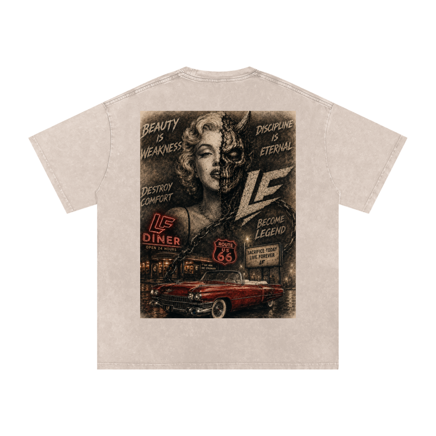 Vintage Soul Ruthless Mentality T-Shirt