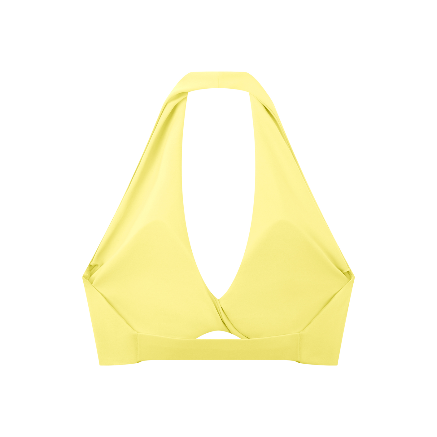 LF Women's Pleated Halter Sports Bra
