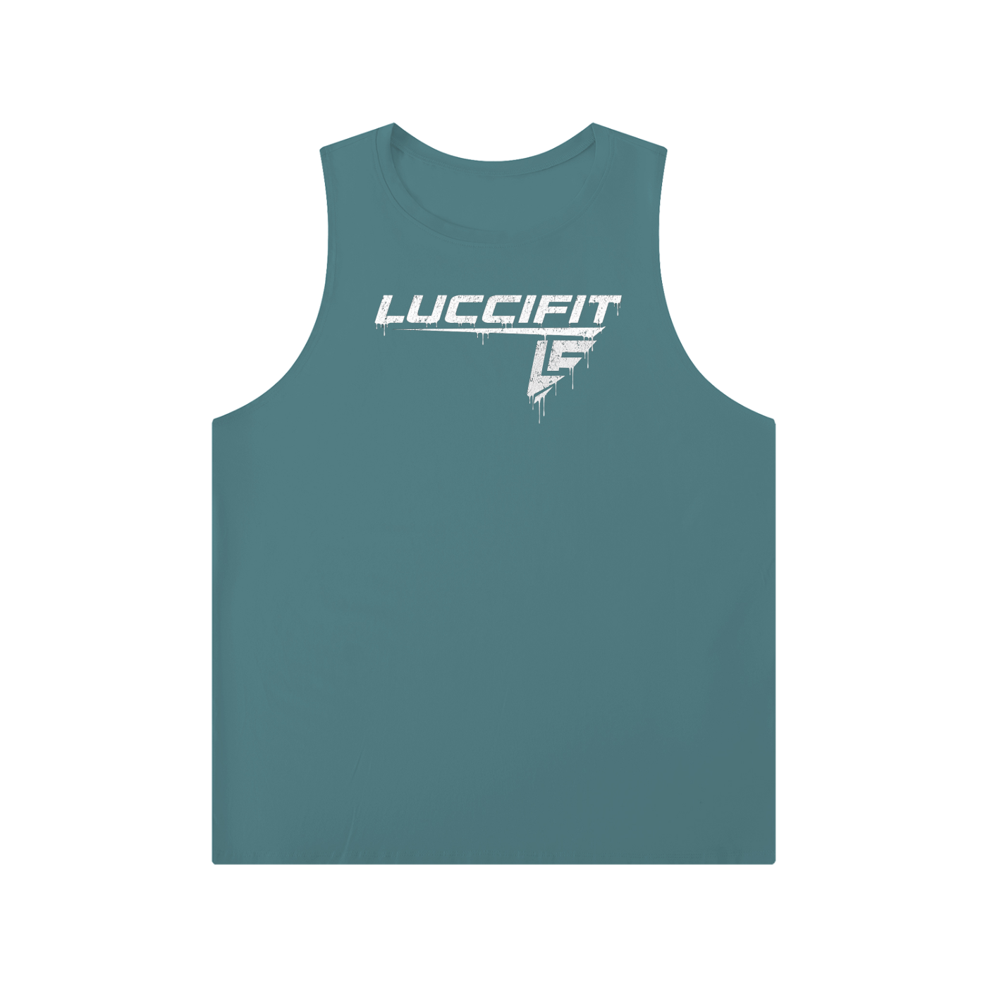 LF Men's Solid Color Crewneck Tank Top