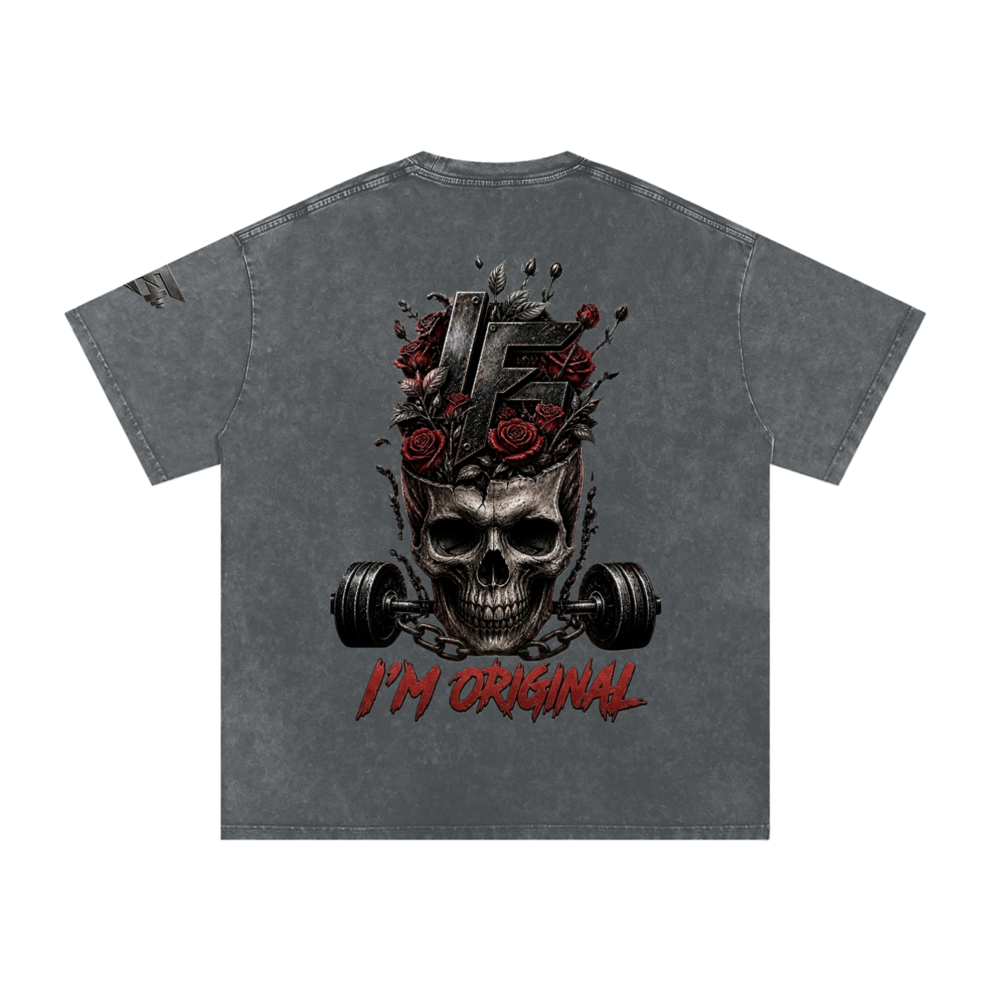 I’m Original Snow Washed Oversized Cotton T-Shirt