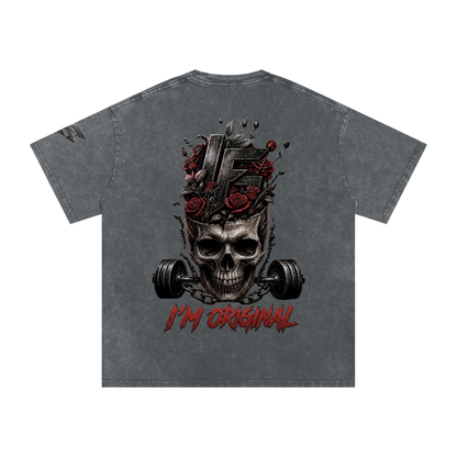 I’m Original Snow Washed Oversized Cotton T-Shirt