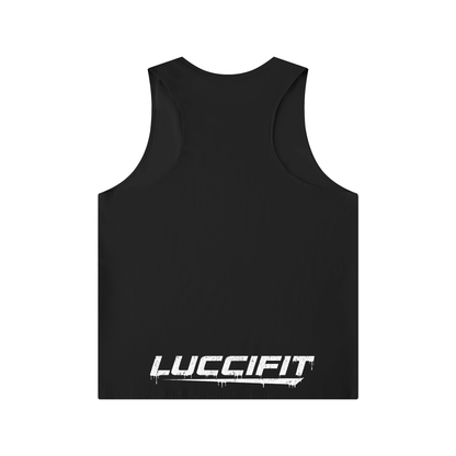 LF Faded Men's Solid Color Crewneck Tank Top