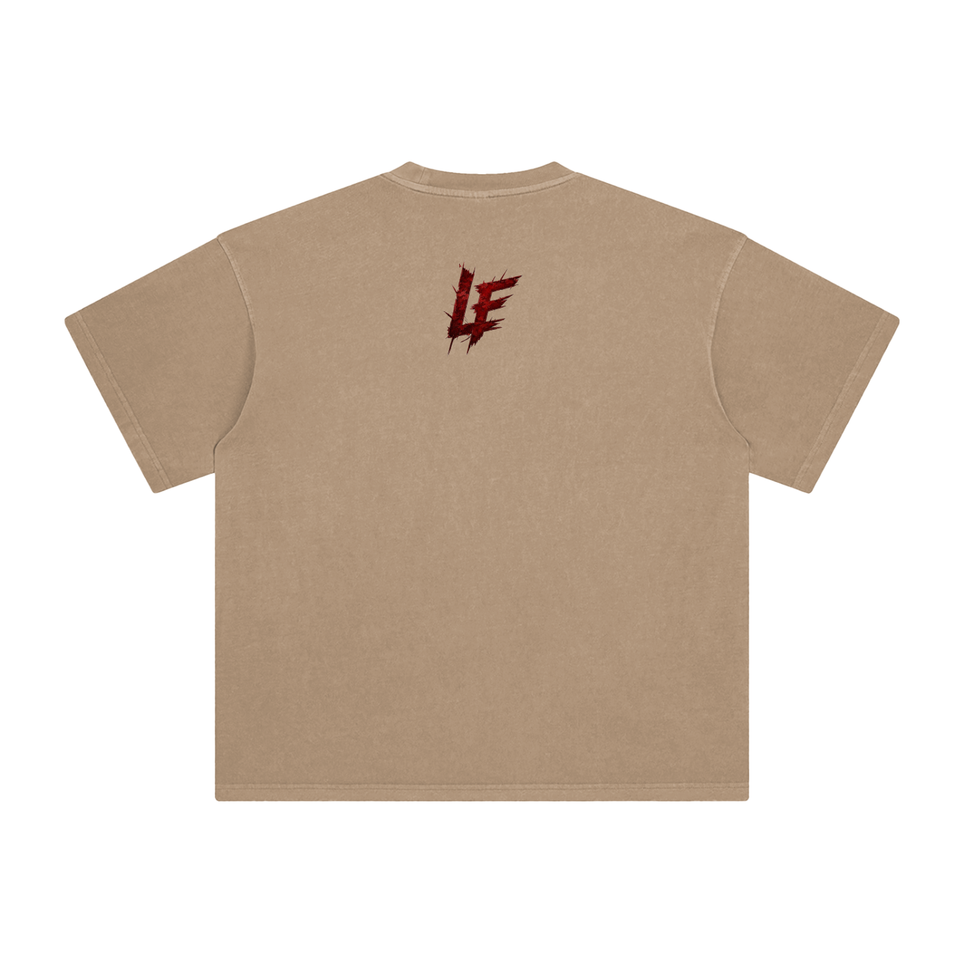 Gym Never Let Me Down Enzyme Washed T-Shirt