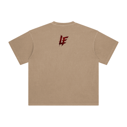 Gym Never Let Me Down Enzyme Washed T-Shirt