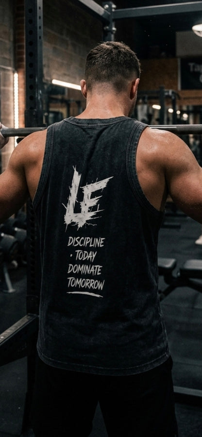 LF Discipline Snow Washed Tank Top