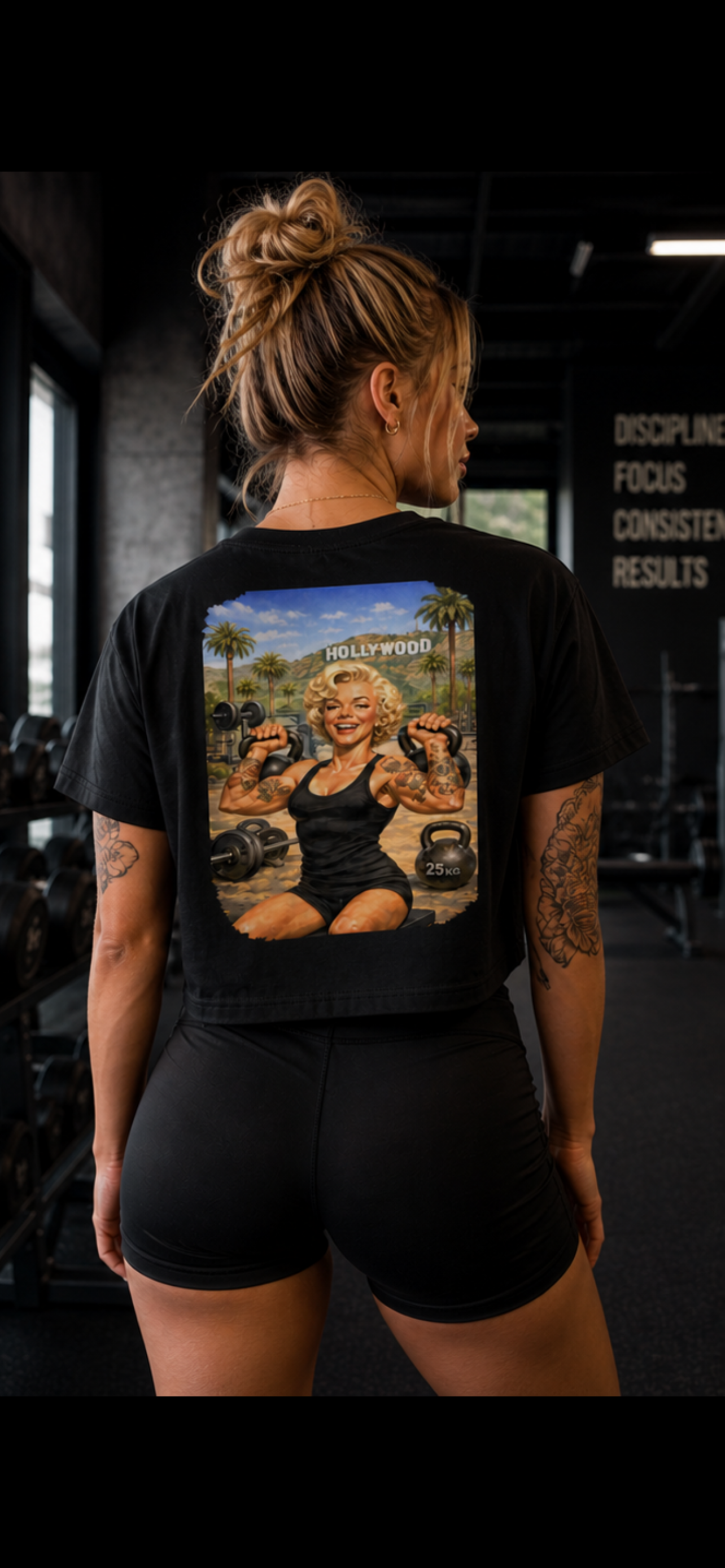 Marilyn Monroe Seamless T-Shirt - 200 GSM