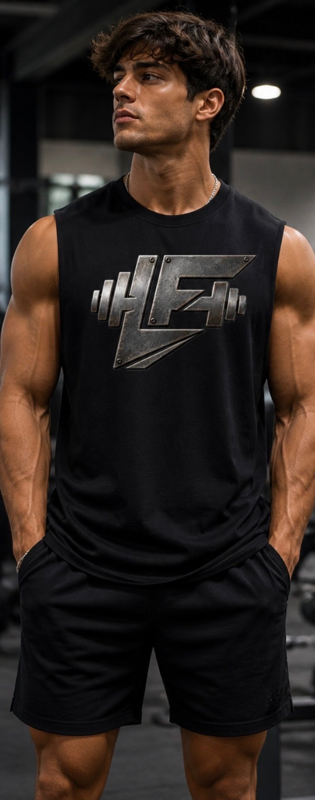 Atlas Sleeveless Cotton Tank Top