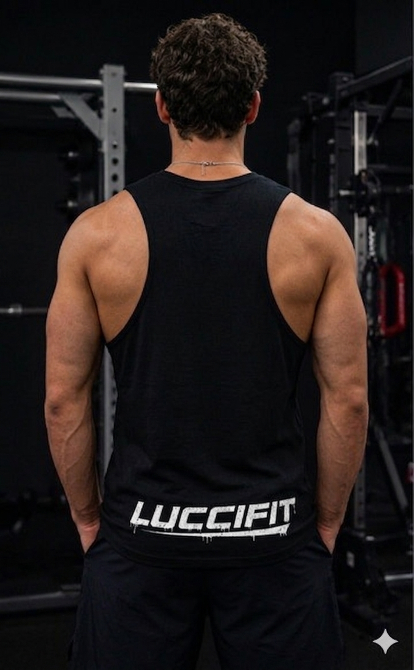 LF Faded Men's Solid Color Crewneck Tank Top