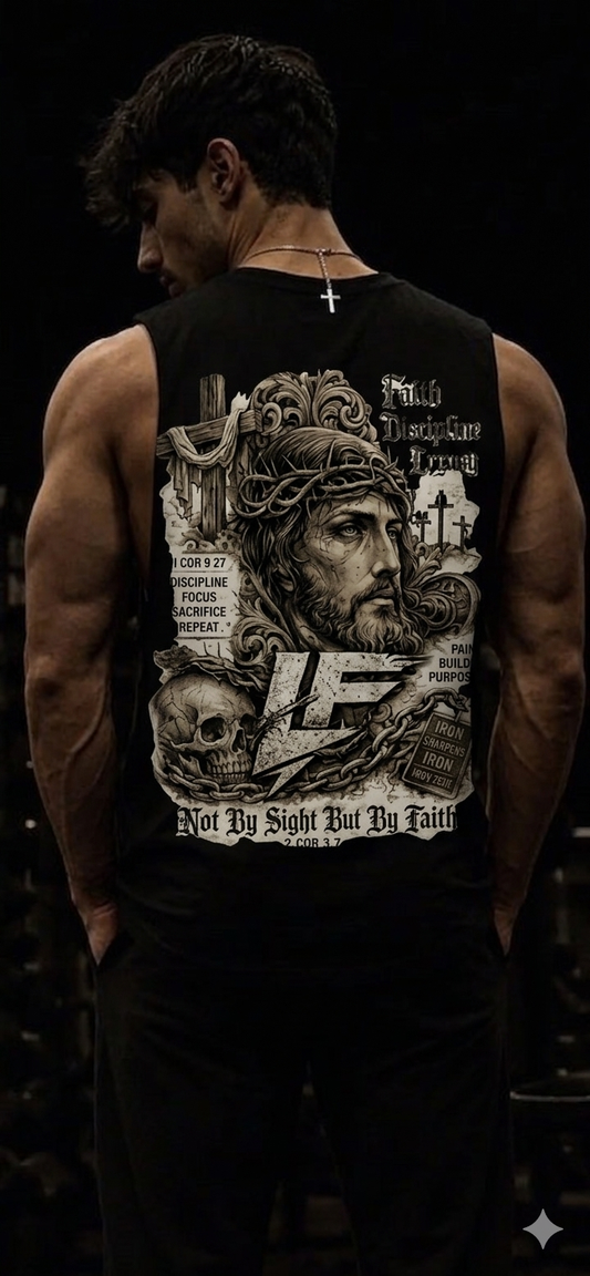 Faith Unisex Loose Tank Top