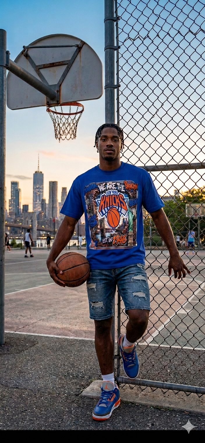 Knicks Pure Cotton T-Shirt