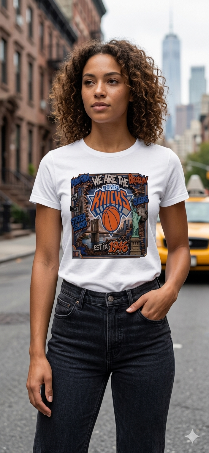 Knicks Women's Regular Fit T-Shirt