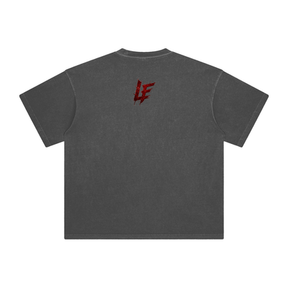 Gym Never Let Me Down Enzyme Washed T-Shirt