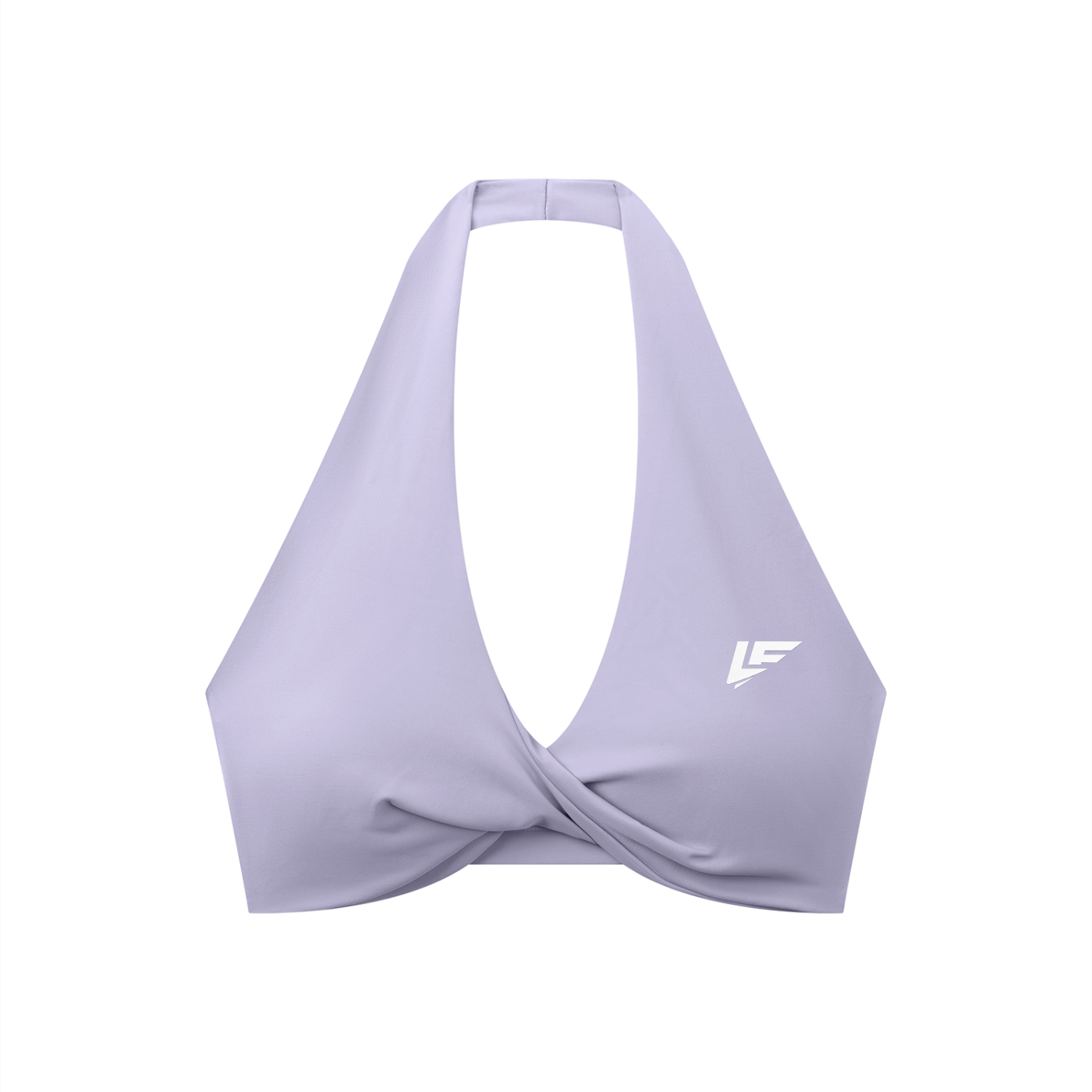LF Women's Pleated Halter Sports Bra