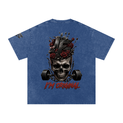 I’m Original Snow Washed Oversized Cotton T-Shirt