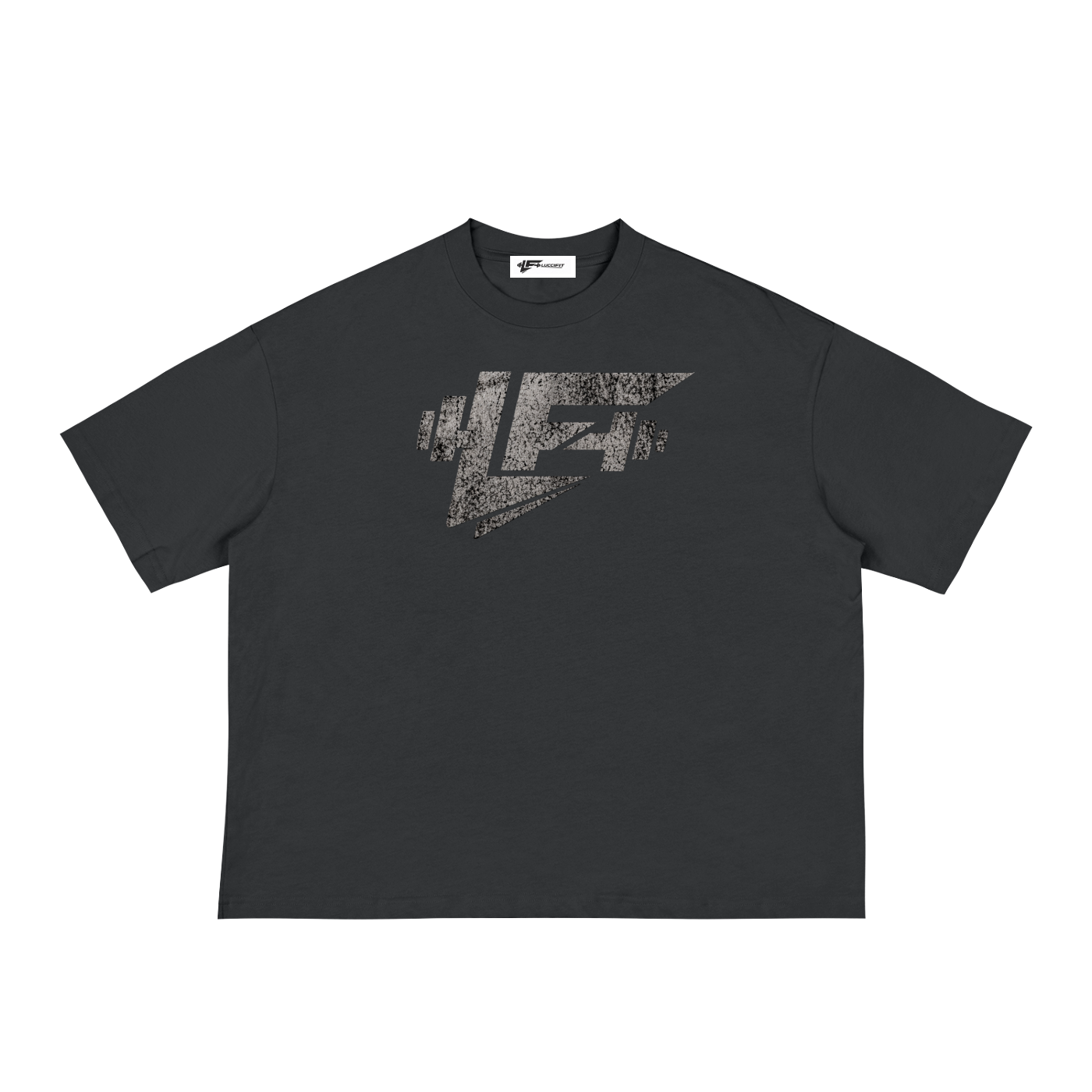 Built Different Train Different Acid Wash Gym Tee
