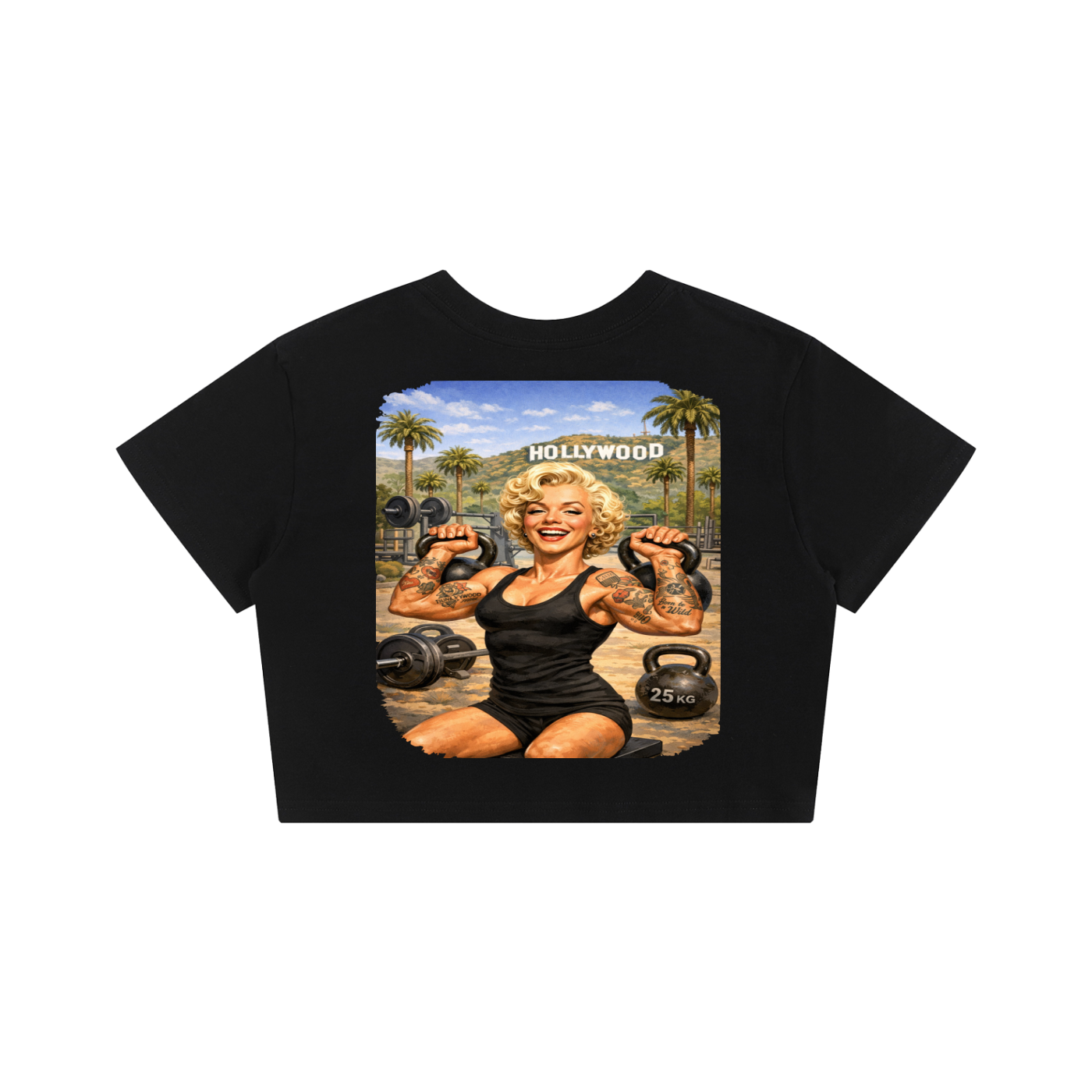 Marilyn Monroe Seamless T-Shirt - 200 GSM