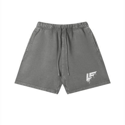 LF Drip Unisex Vintage Wash Cotton Shorts