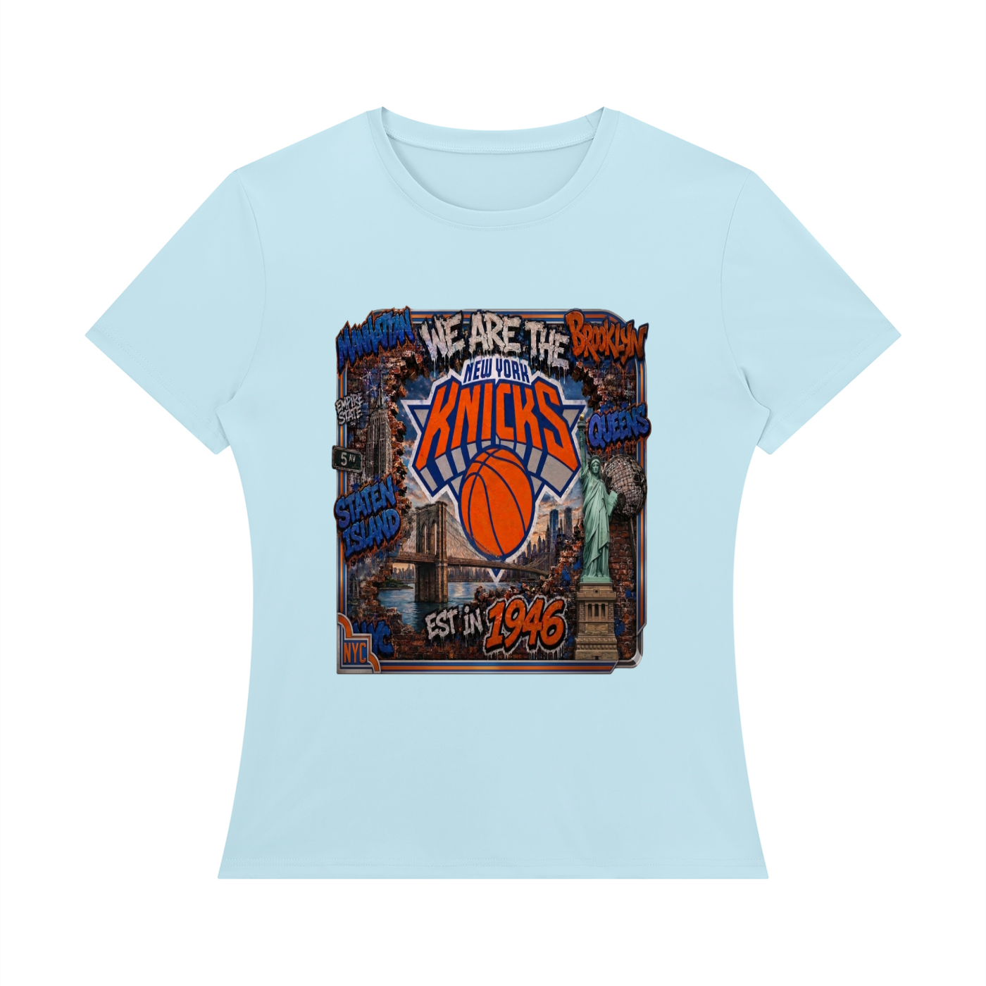 Knicks Women's Regular Fit T-Shirt