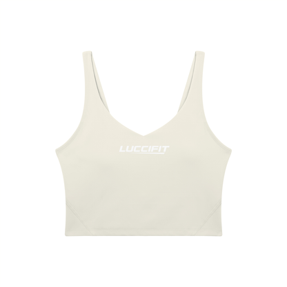 LF Women's V-Neck Yoga Sports Bra