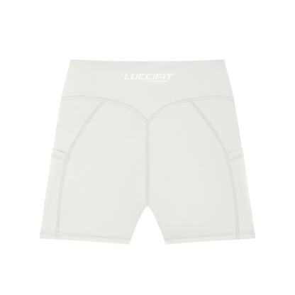 LF Women's High-Waisted Pocket Biker Shorts