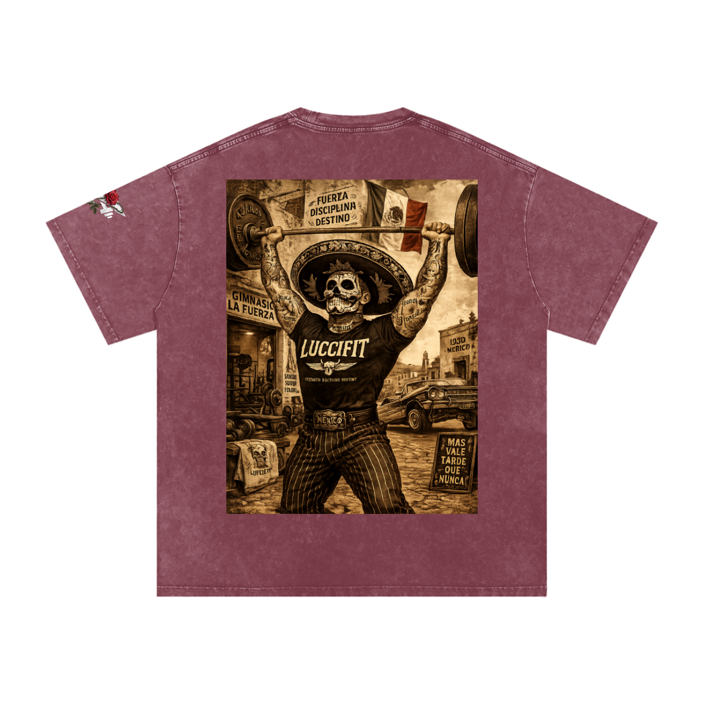 Viva La Mexico Oversized Cotton T-Shirt