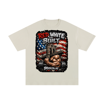 Red, White, & Built T-Shirt