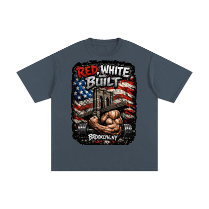 Red, White, & Built T-Shirt