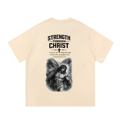 Christ Over Everything Acid Wash Faith T-Shirt