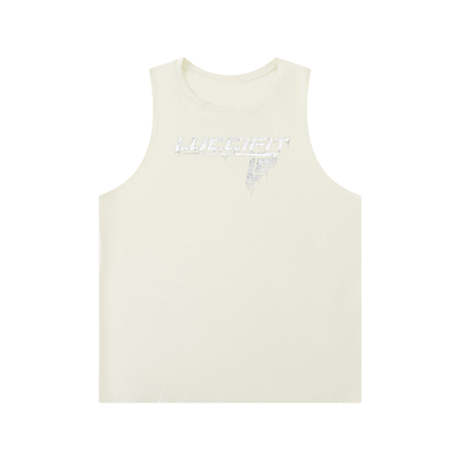 LF Men's Solid Color Crewneck Tank Top