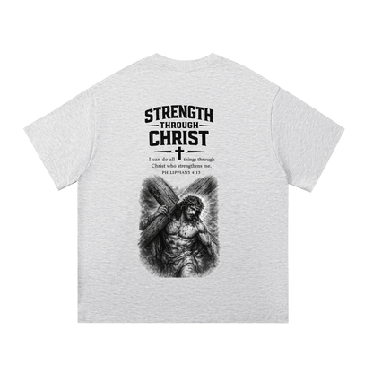 Christ Over Everything Acid Wash Faith T-Shirt