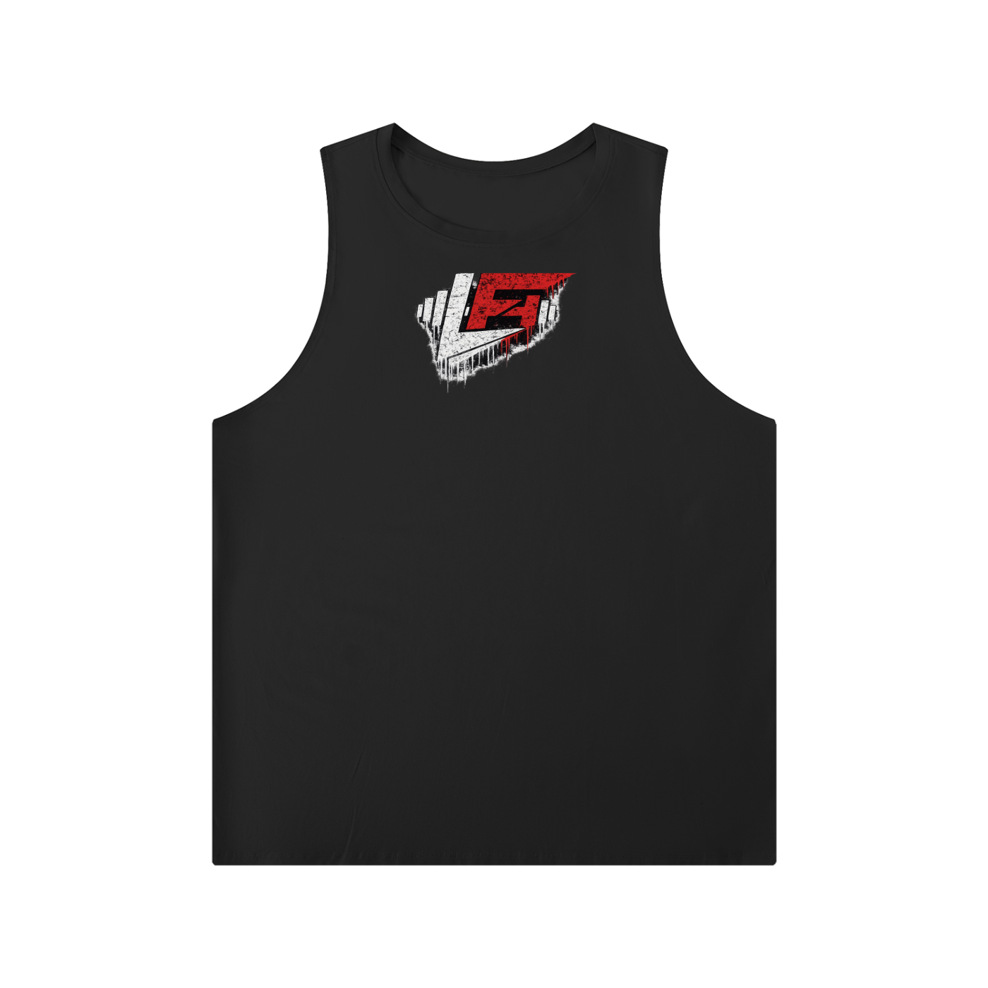 LF Faded Men's Solid Color Crewneck Tank Top