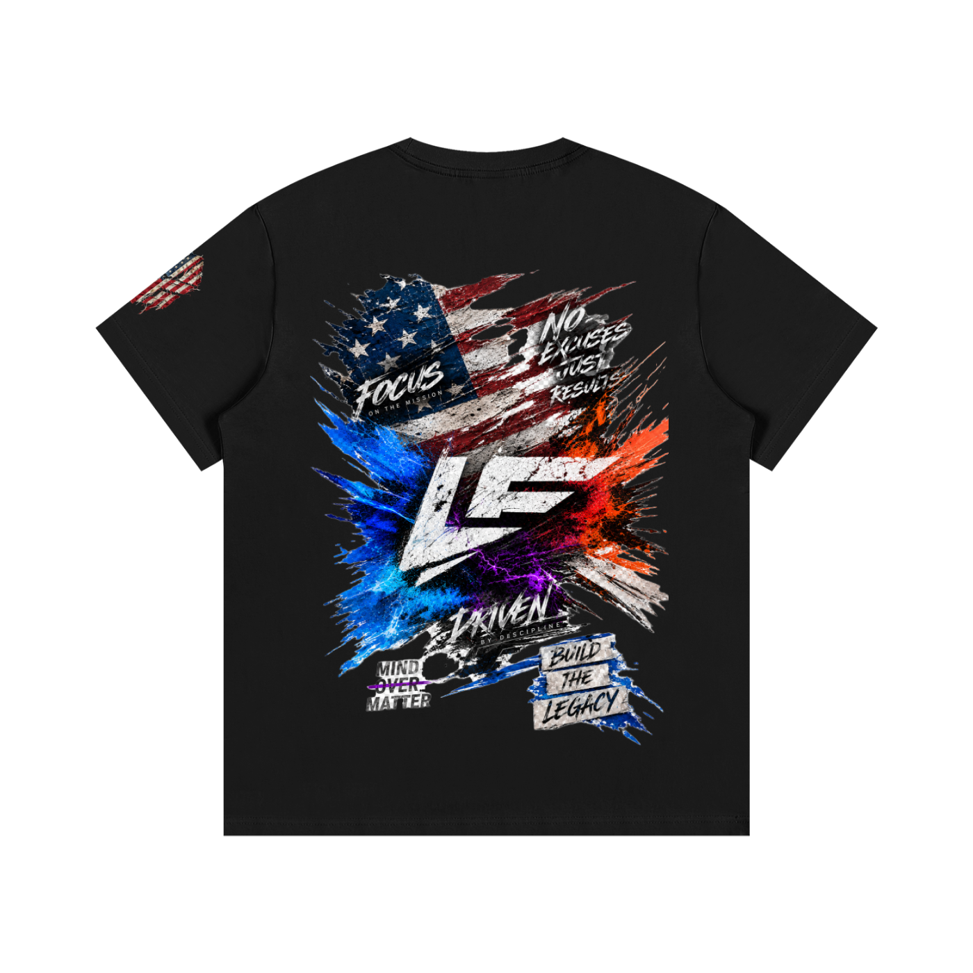 No Excuses Just Results Cotton T-Shirt