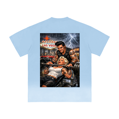Vegas Iron Sunfade Vintage Washed T-Shirt