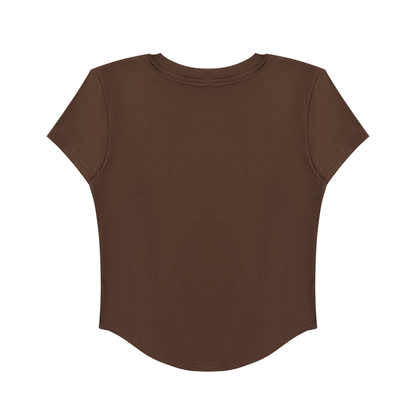 LF Women's Paneled Crop T-Shirt
