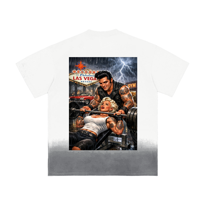 Vegas Iron Sunfade Vintage Washed T-Shirt