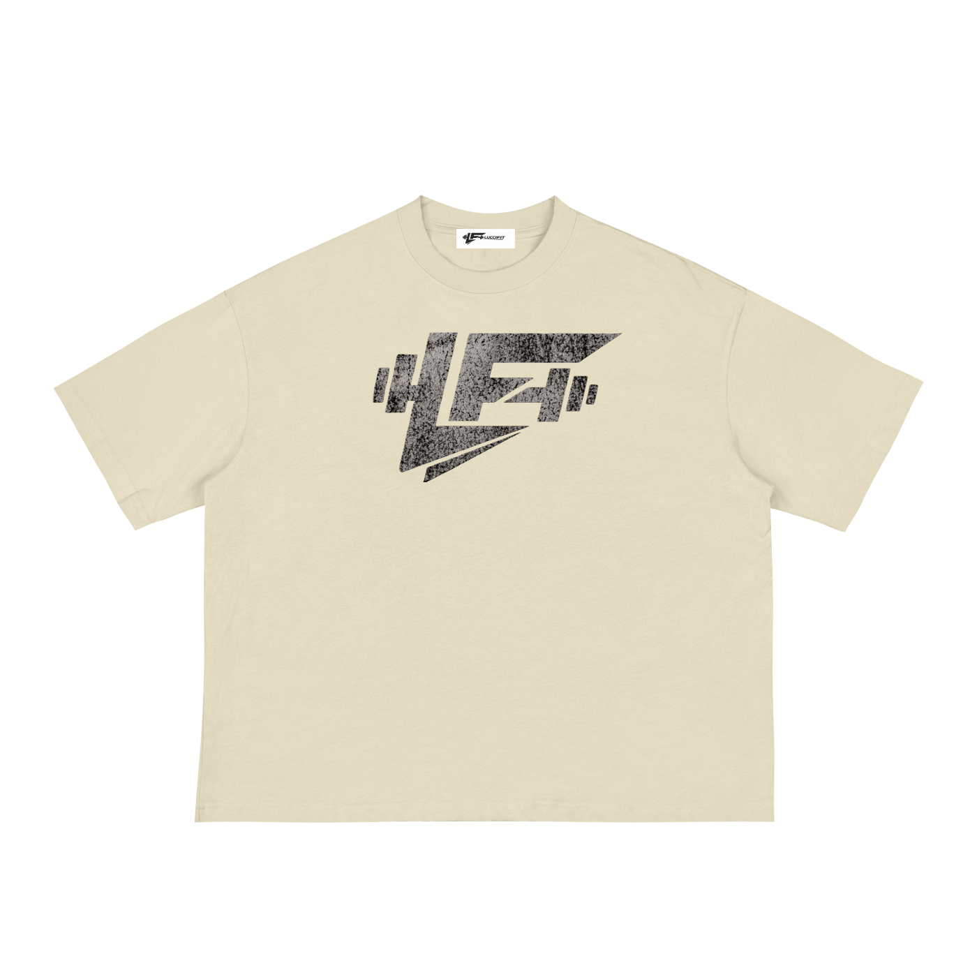 Built Different Train Different Acid Wash Gym Tee
