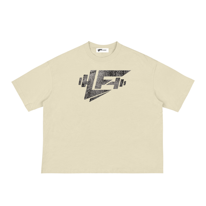 Built Different Train Different Acid Wash Gym Tee