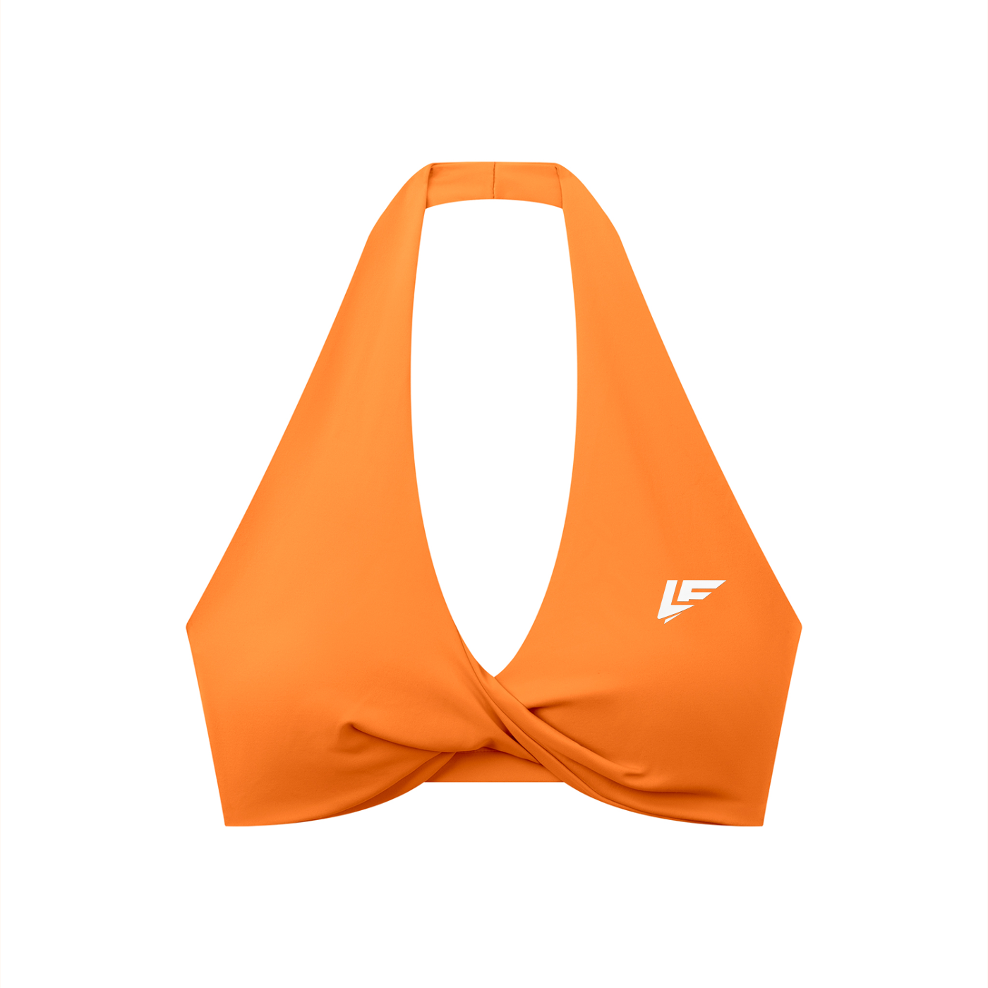 LF Women's Pleated Halter Sports Bra