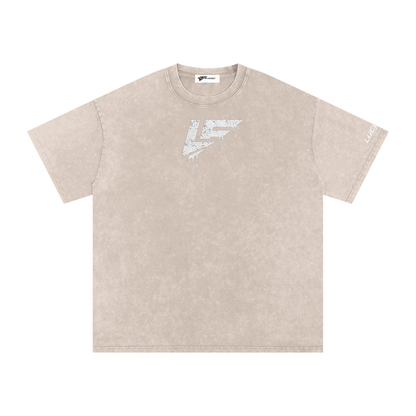 Brooklyn Graffiti Oversized Cotton T-Shirt