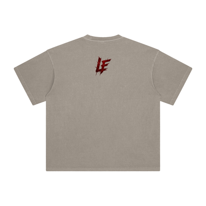 Gym Never Let Me Down Enzyme Washed T-Shirt