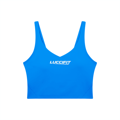 LF Women's V-Neck Yoga Sports Bra