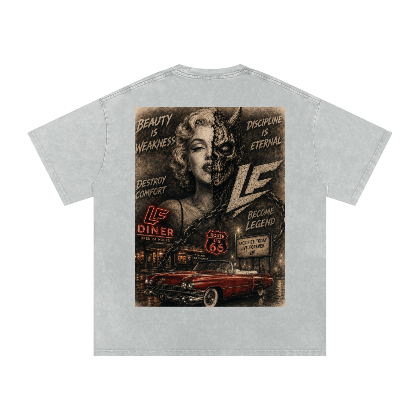Vintage Soul Ruthless Mentality T-Shirt