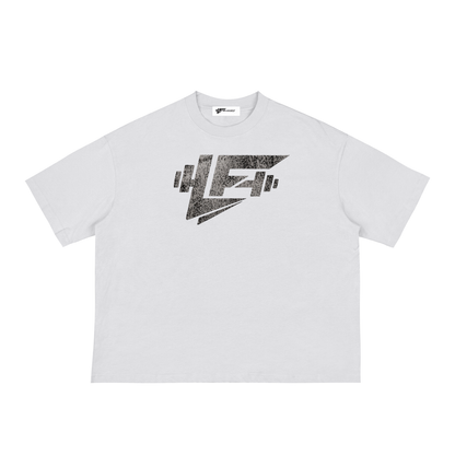 Built Different Train Different Acid Wash Gym Tee