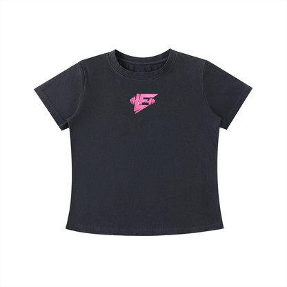 Iron Barbie LF Women’s Gym Shirt – Pretty. Focused. Disciplined. Dangerous.