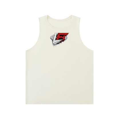 LF Faded Men's Solid Color Crewneck Tank Top