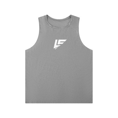 LF Men's Solid Color Crewneck Tank Top