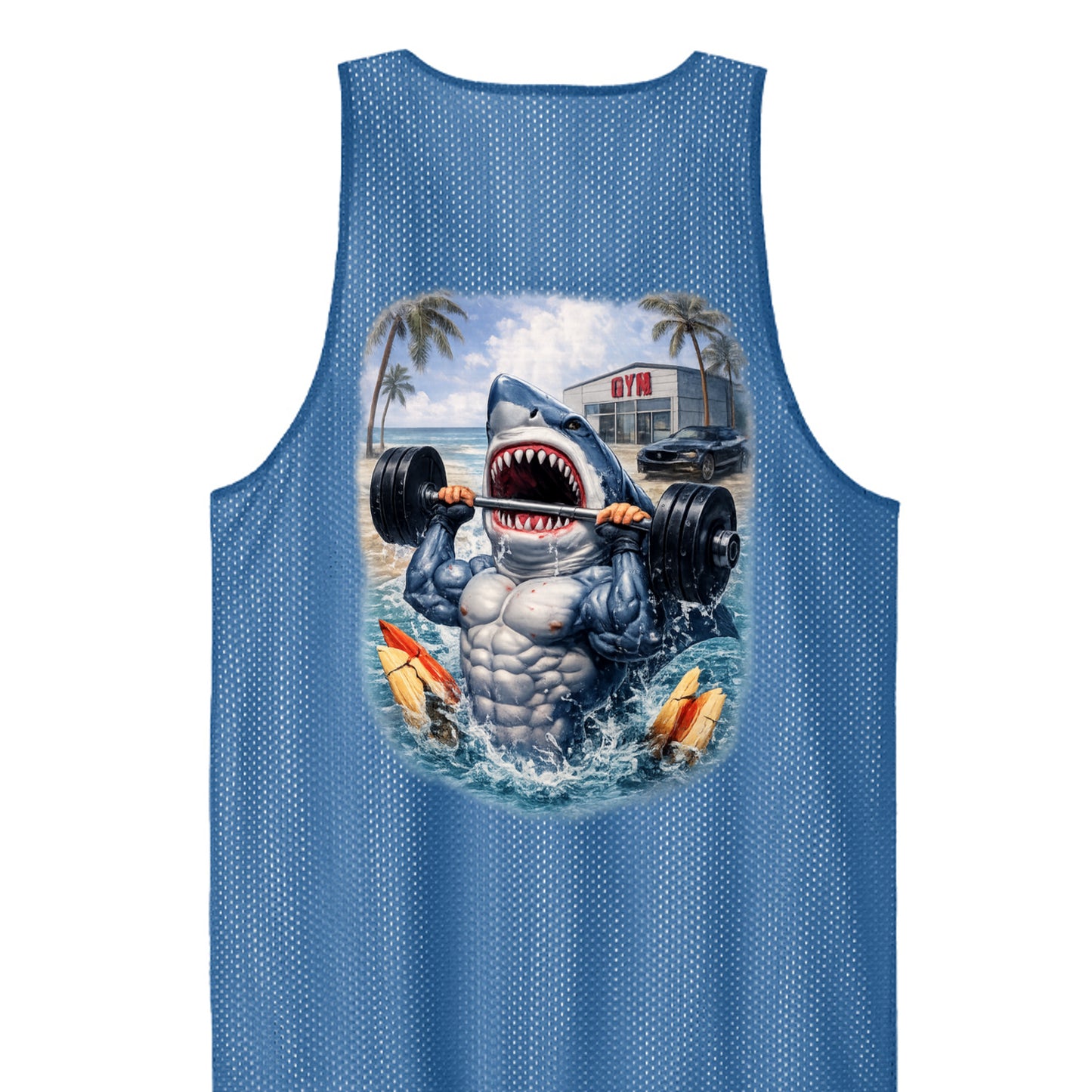 Carolina Blue/ White - ST5000 - BACK
