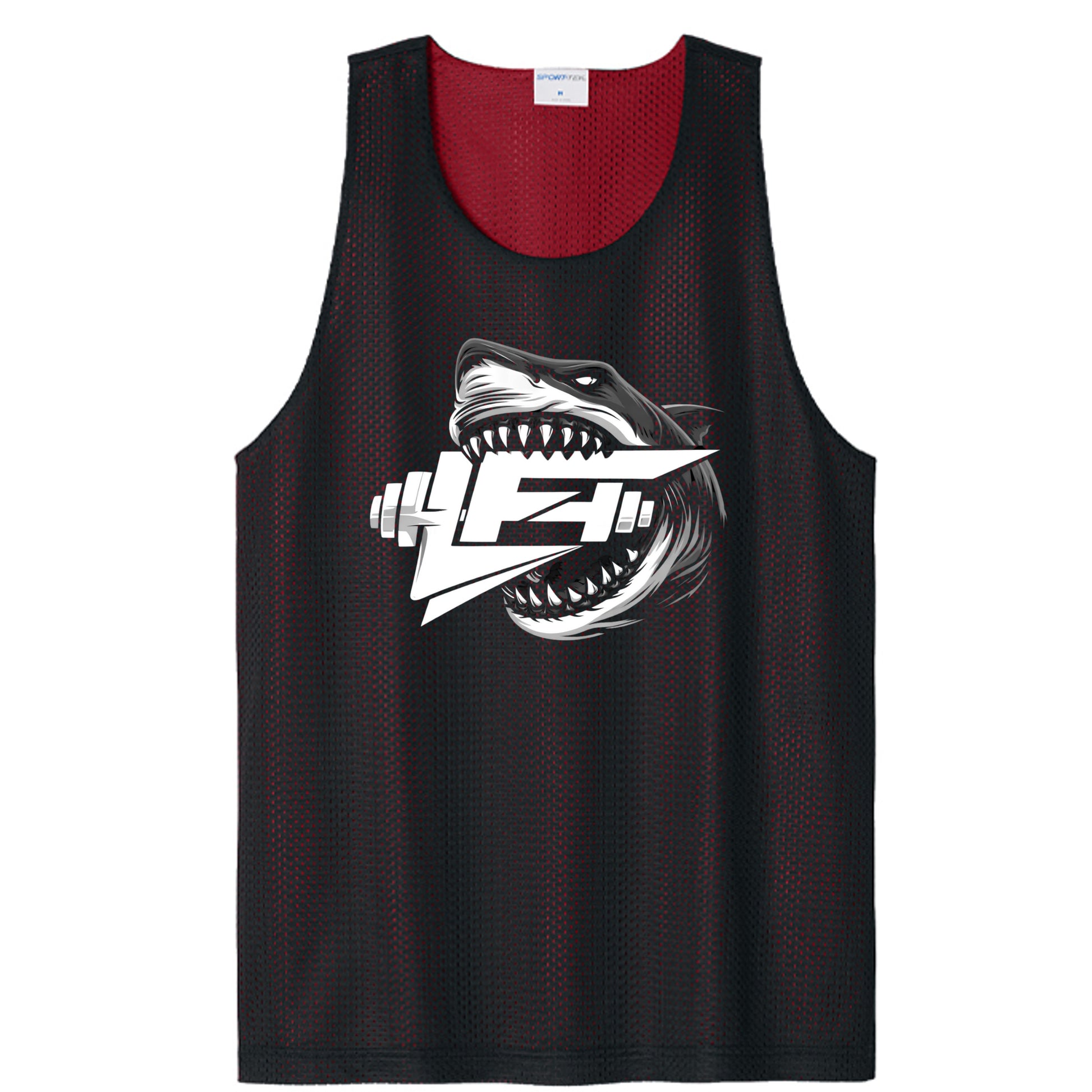 Black/ Deep Red - ST5000 - FRONT